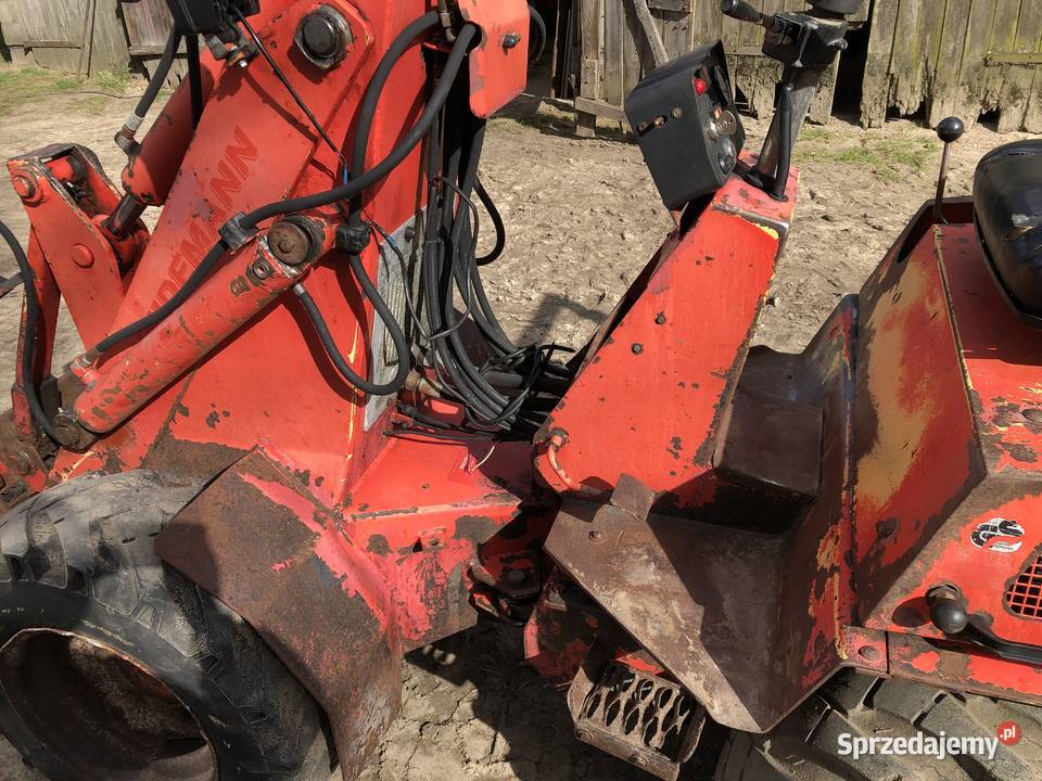 Ładowarka przegubowa Weidemann 917 uszkodzony Tokary Pierwsze