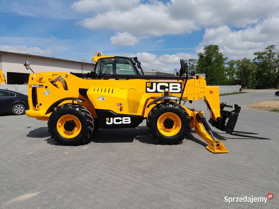 ŁADOWARKA TELESKOPOWA 17 METRÓW JCB 540170 CAT Krotoszyn