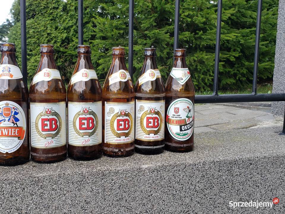 Butelki piwie Żywiec Okocim EB Antyki, Sztuka, Kolekcje Rzeszów