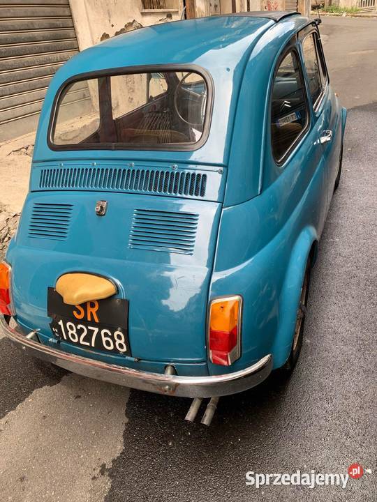 Fiat 500 F Otto Bulloni 1234km mazowieckie Ostrołęka