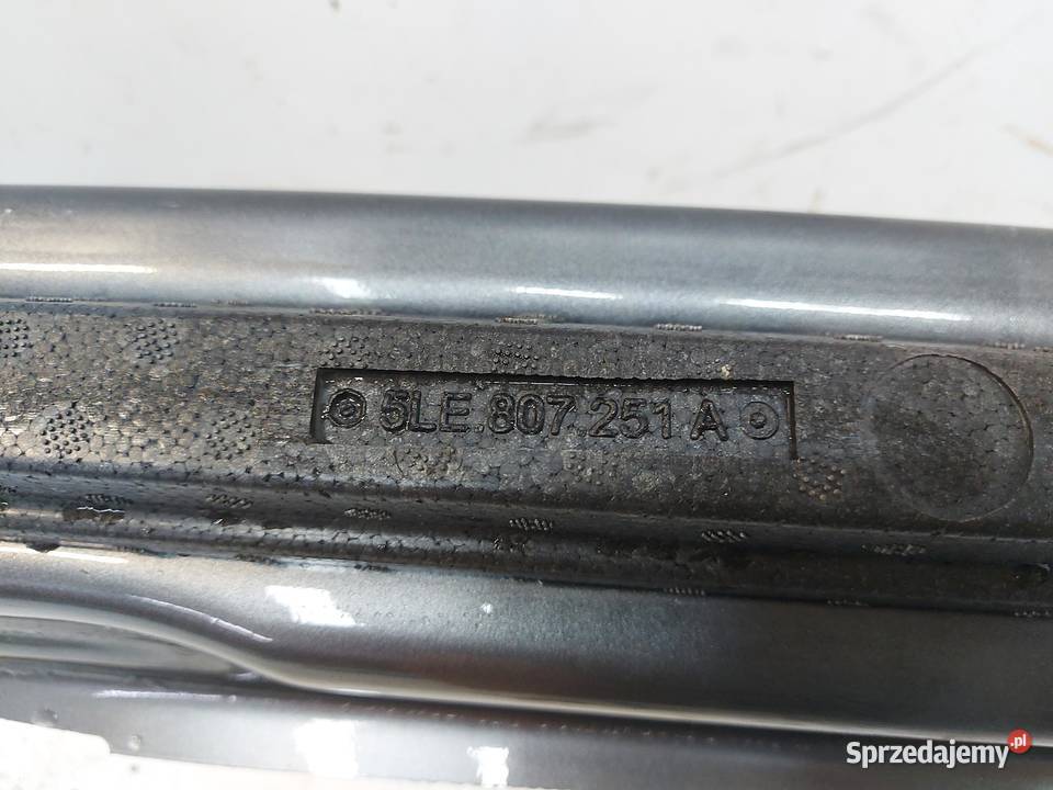 Skoda Enyaq 5LA iV60 BELKA WZMOCNIENIE ZDERZAKA