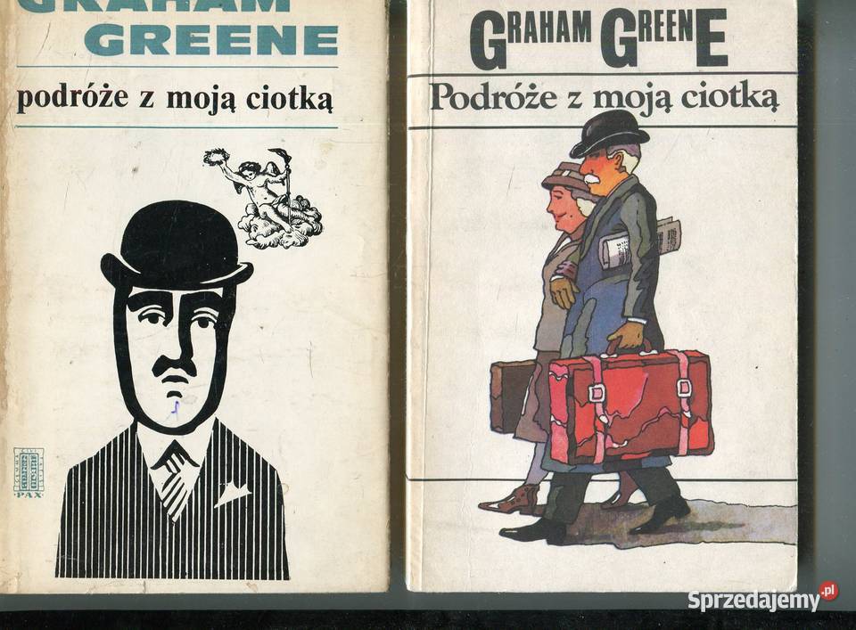 Podróże z moją ciotką Graham Greene twarda z obwolutą Szczecin