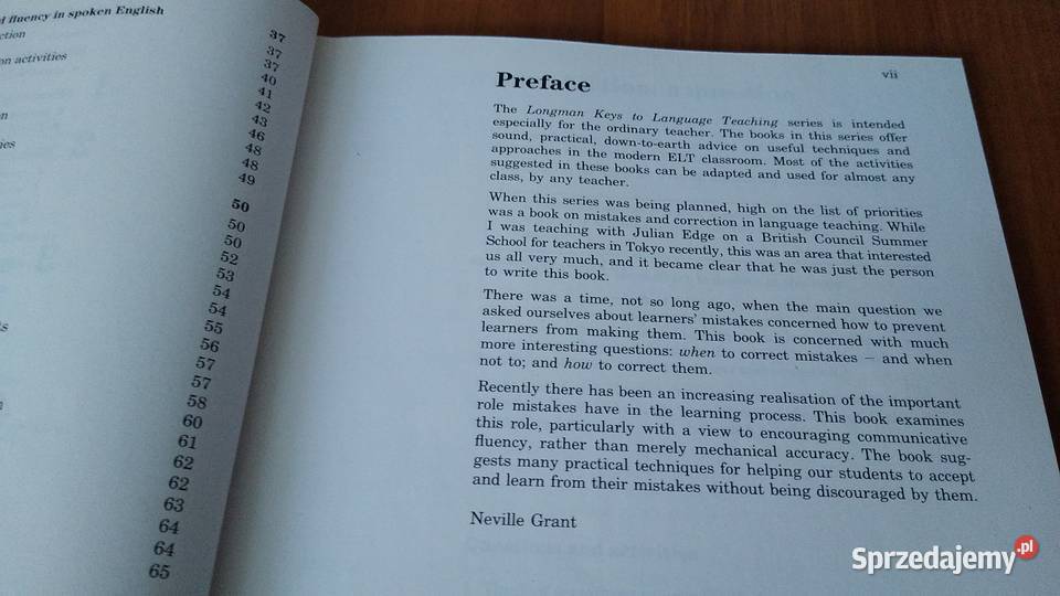 Mistakes and correction Julian Edge Gdańsk