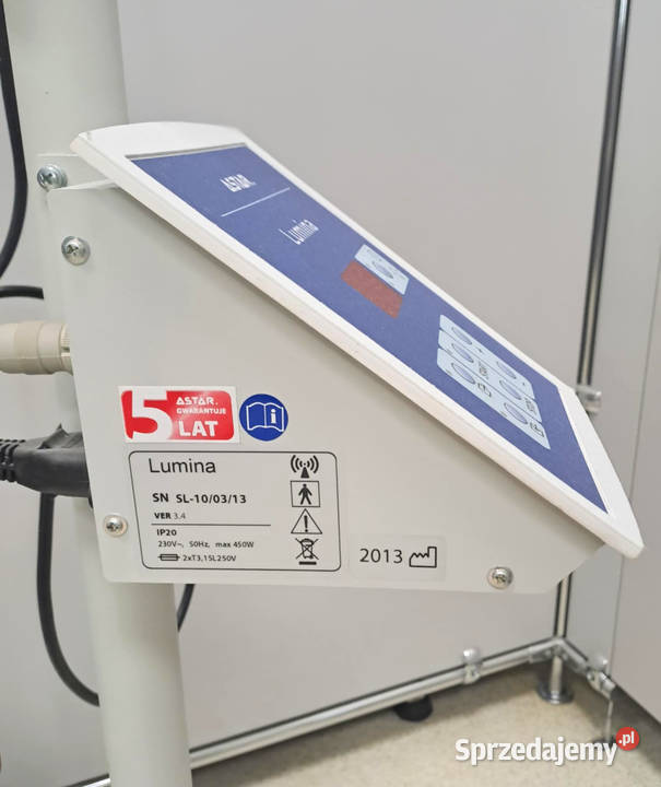 lampa sollux lumina SL zamknięciu gabinetu łódzkie Łódź