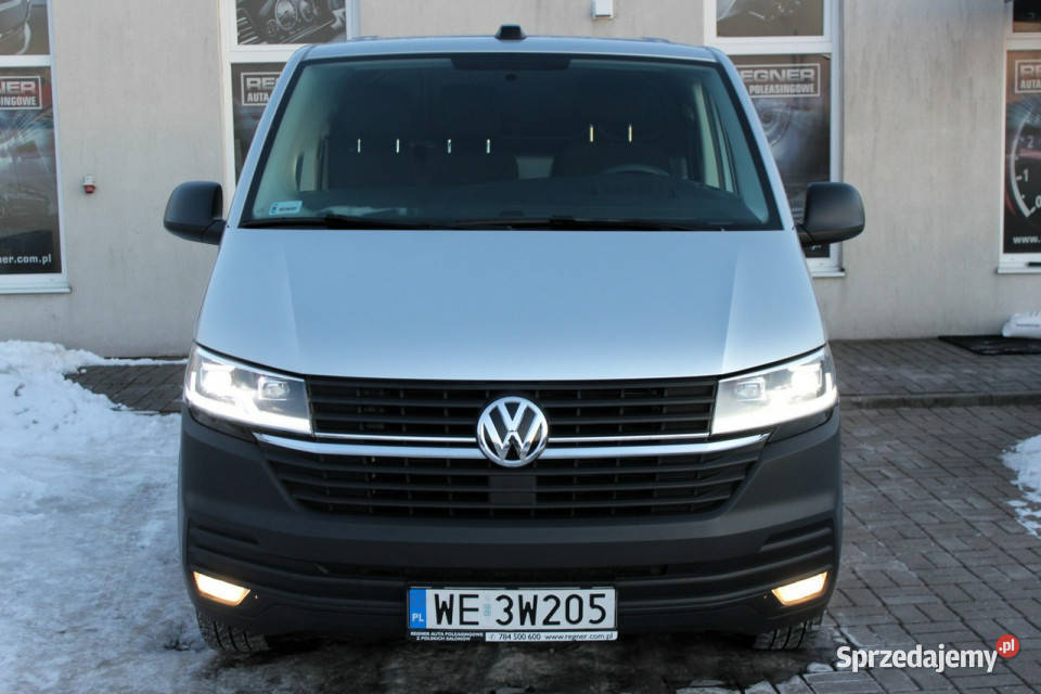 Volkswagen Transporter Długi 150 Kamera LED wspomaganie kierownicy Samochody dostawcze