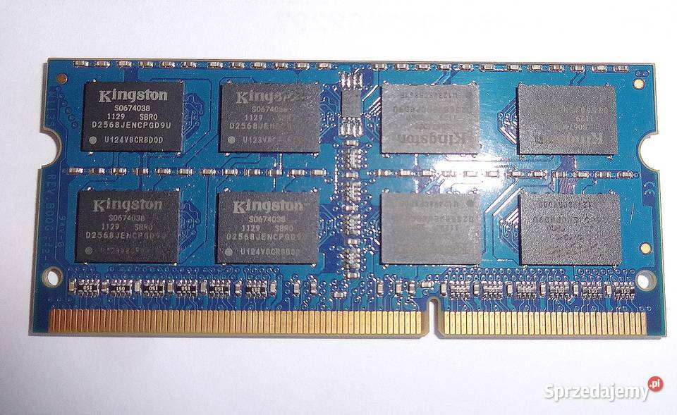 Pamięć do laptopa DDR3 4gb Pojemność 4GB Szczecin