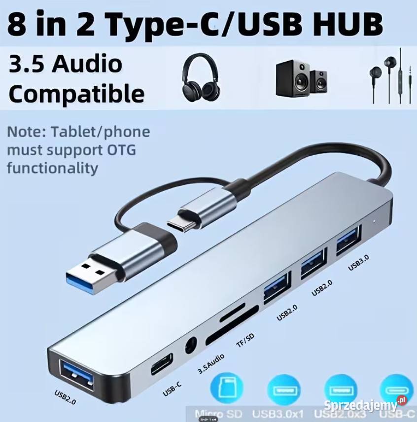 Stacja dokująca 8in1 mazowieckie Warszawa