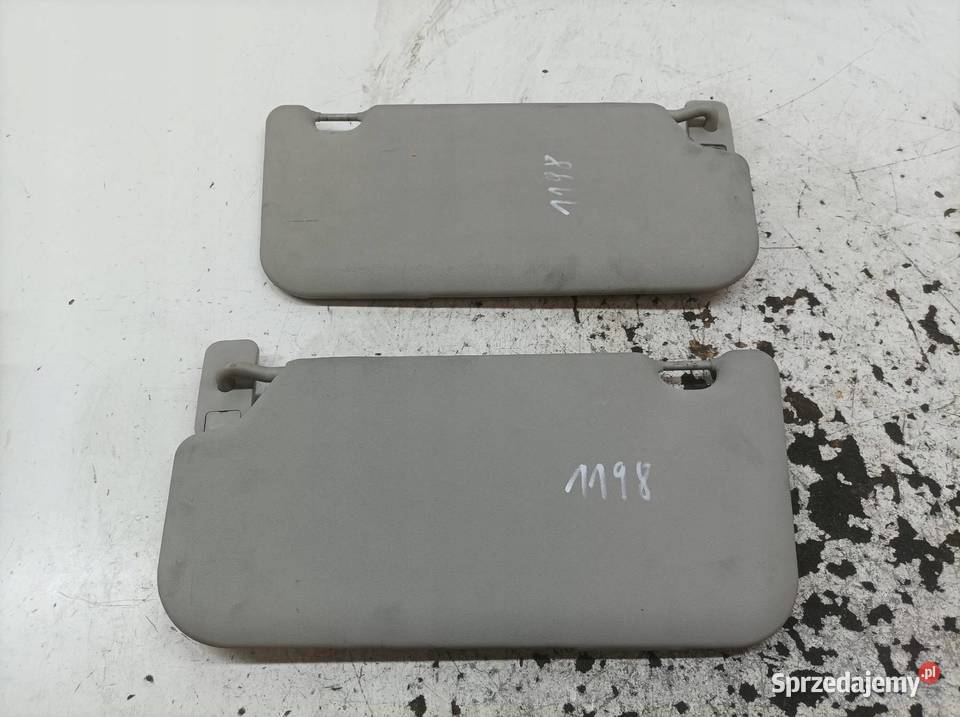 DASZKI PRZECIWSŁONECZNE LEWY PRAWY OSŁONA KPL sprzedam