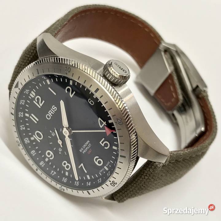 Oris Big Crown ProPilot Timer GMT box automat 44 mazowieckie Warszawa