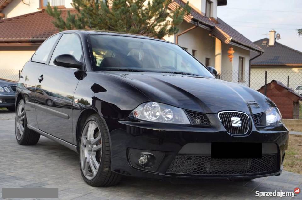 Na sprzedaż Seat Ibiza czarny tempomat