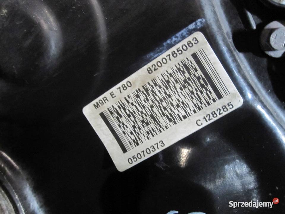 TRAFIC VIVARO PRIMASTAR 20 DCI M9R780 EURO4 09r Rok produkcji 2009