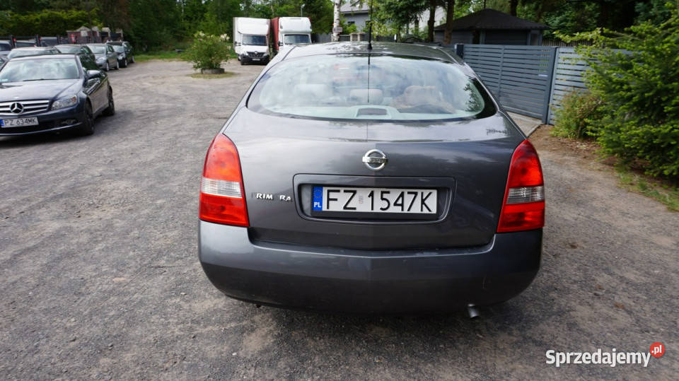 Nissan Primera zarejestrowany ubezpieczony komputer pokładowy Primera Zielona Góra sprzedam