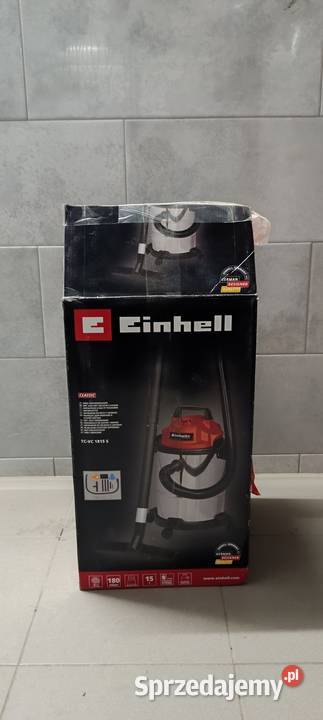 Odkurzacz warsztatowy Einhell TCVC na mokro i Pierściec