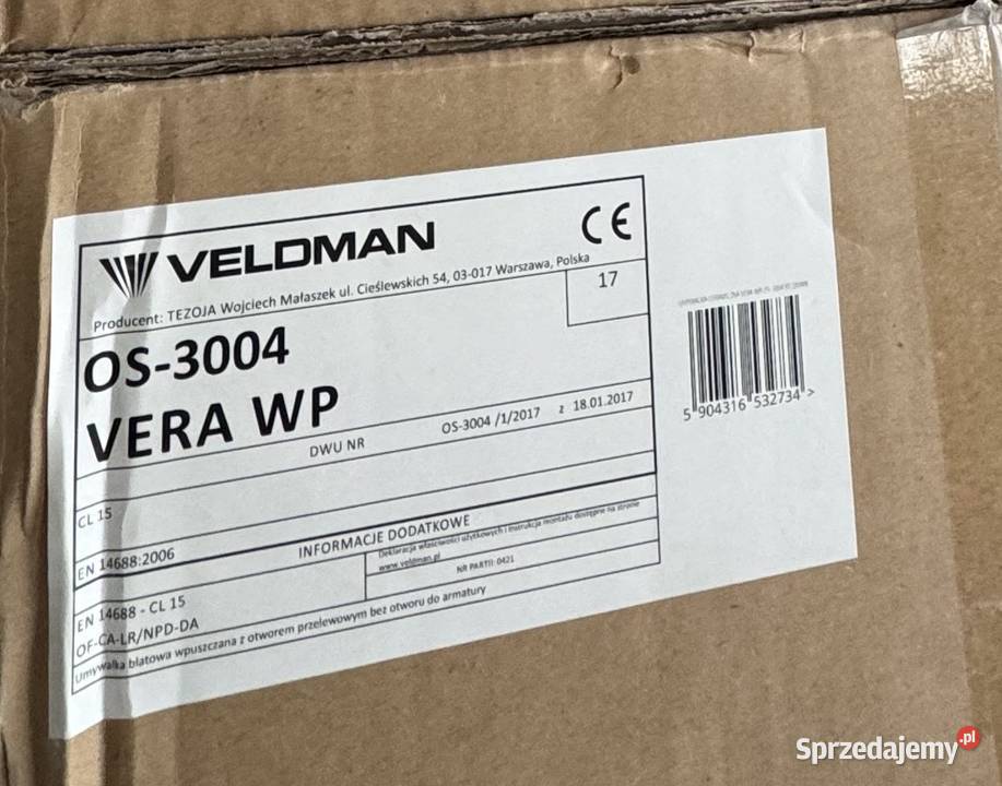 Veldman Vera Wp Os3004 mazowieckie Legionowo