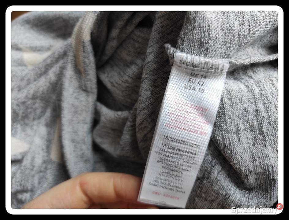 Look Bluzka z wycięciami na ramiona 42 XL Płock