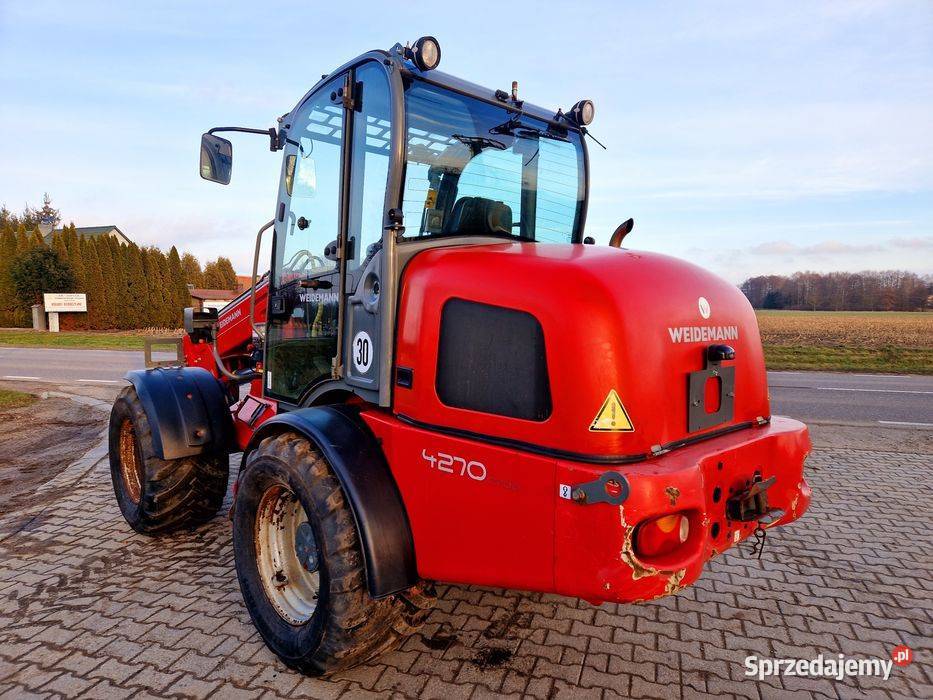 Weidemann 4270 cx 100c przegubowo teleskopowa Dobrzyniewo Duże