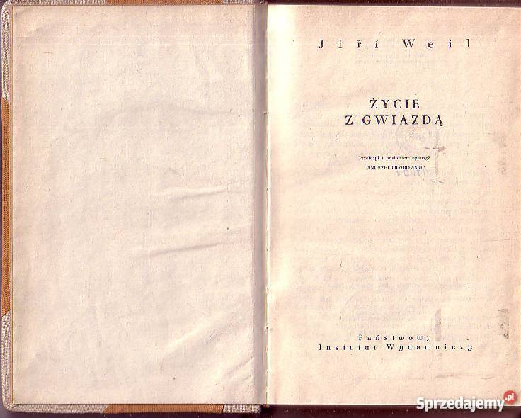 9819 ŻYCIE Z GWIAZDĄ JIRI WEILIN Czyrna