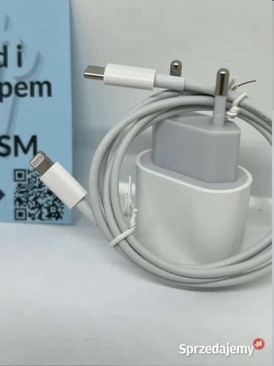 Kabel TypC do iPhone Lightning PD 30W 1m biały Pozostałe Warszawa