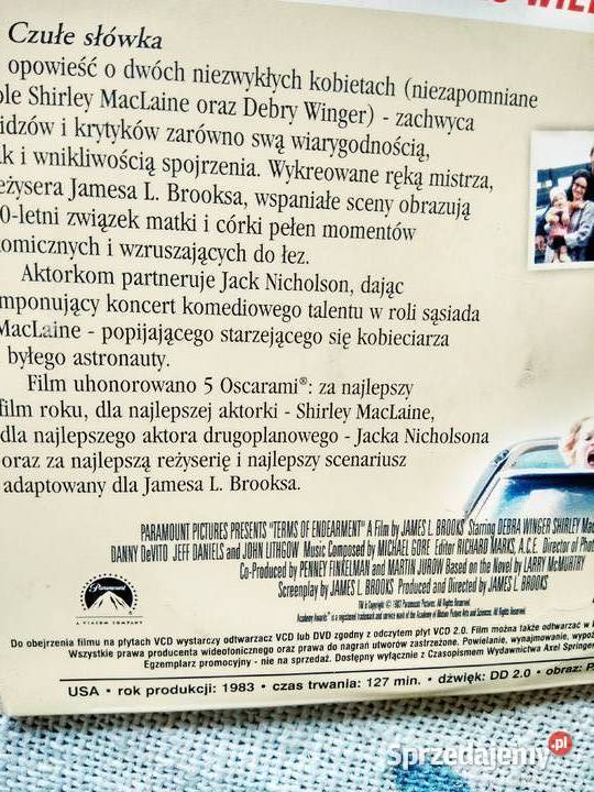 Czułe słówka film księgarnia Warszawa mazowieckie
