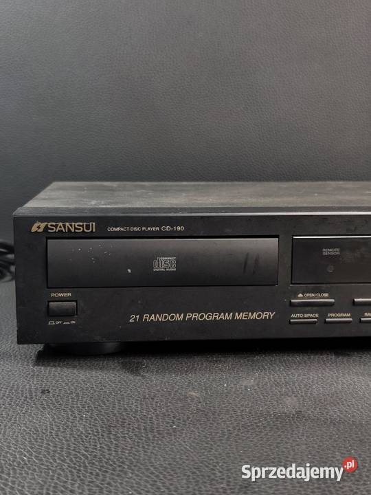 Odtwarzacz Płyt Sansui CD190 łódzkie Poddębice