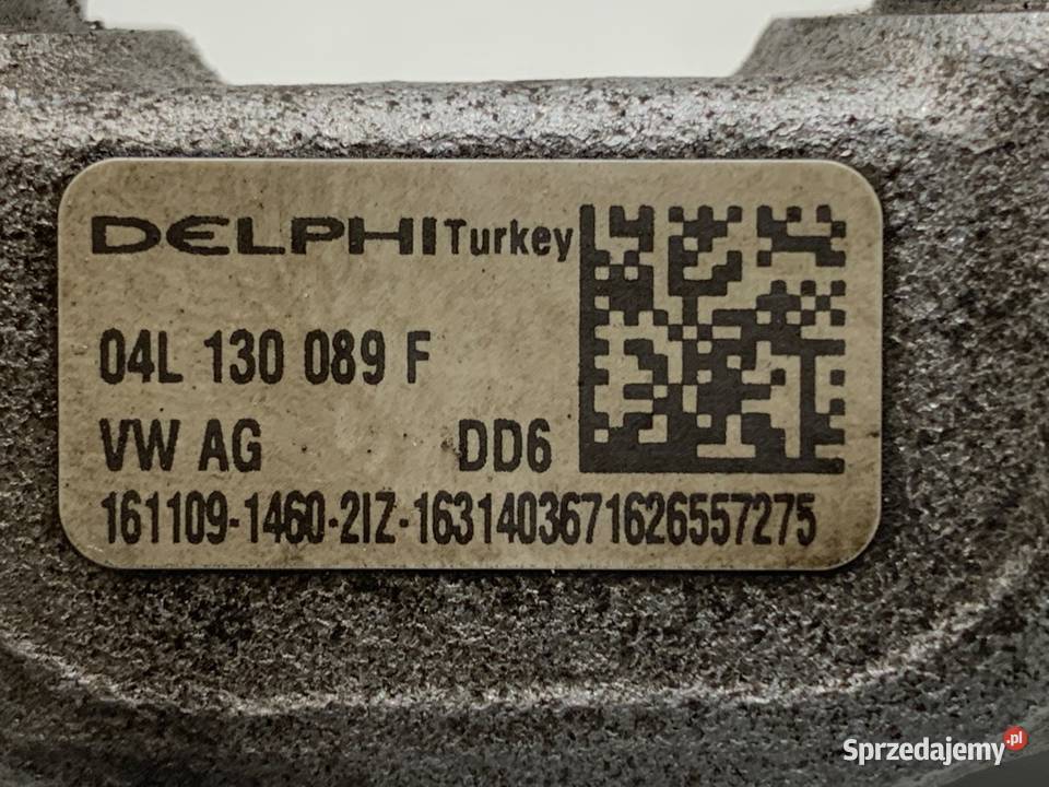 LISTWA WTRYSKOWA VW GOLF VII 04L130089F 16 110 podkarpackie