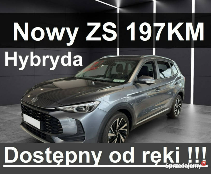 MG ZS Nowy ZS Exclusive Hybryda 197 Kamera 360 Szczecinek