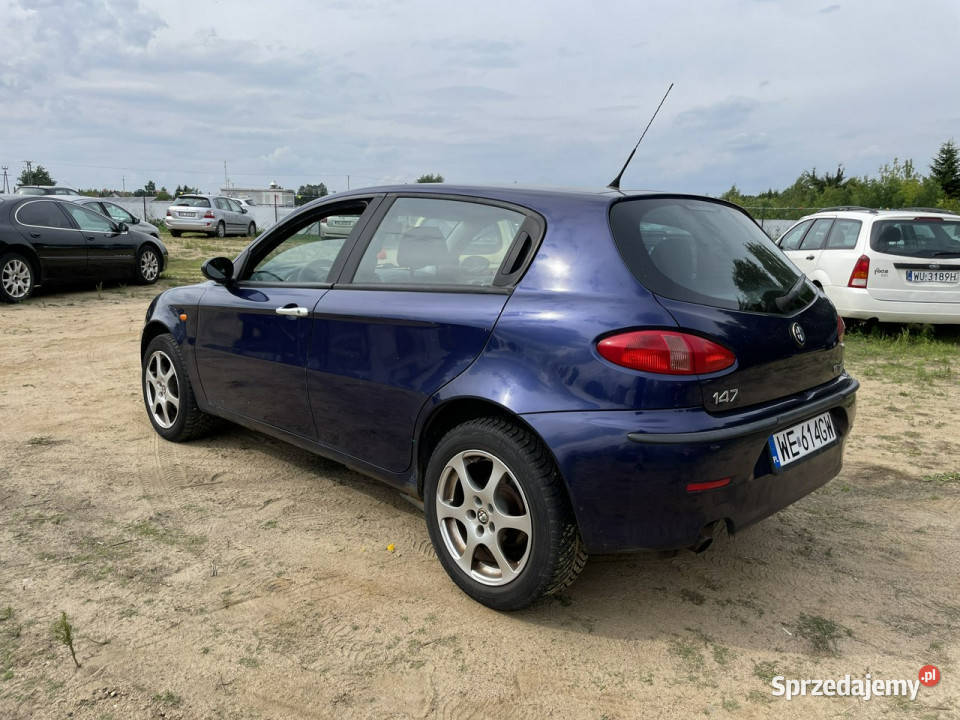 Alfa Romeo 147 16 Benzyna 2002r Tanio Możliwa 147
