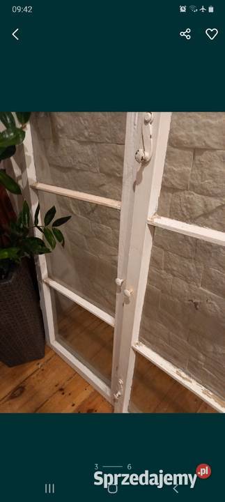 drewniane stare ramy okienne okucia Pozostałe pomorskie Gdańsk