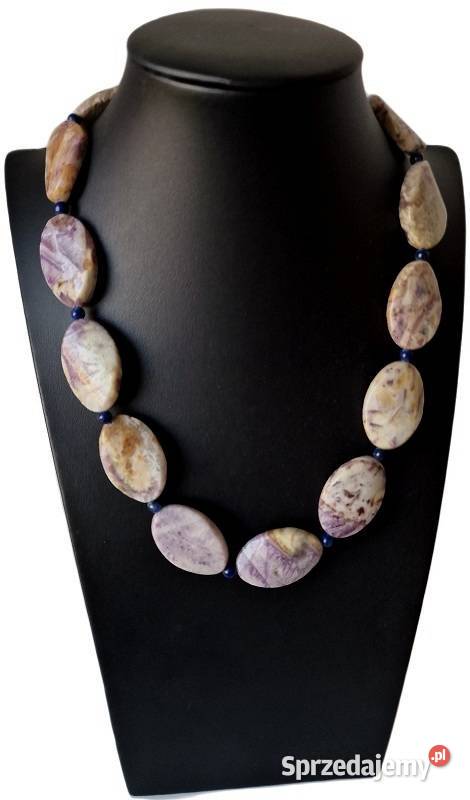 CZAROIT NATURALNY NASZYJNIK SYBERIA ETNO ART Częstochowa