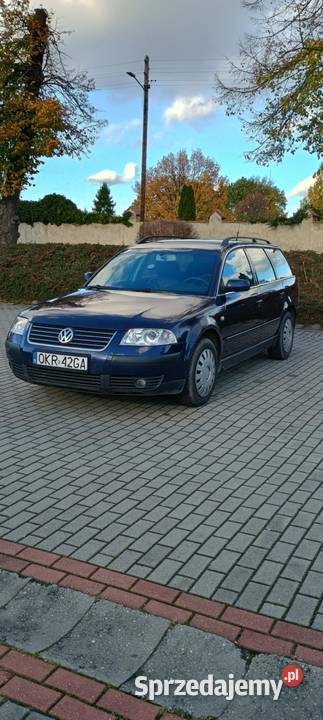 Volkswagen passat 19 TDI 2003 opolskie Korfantów