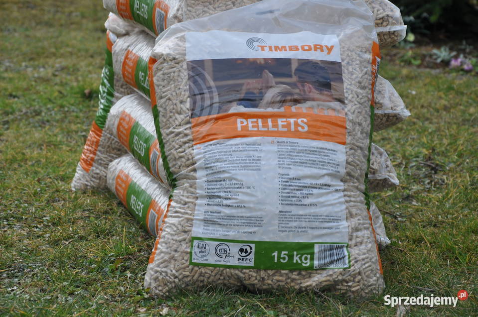 Pellet Timbory 100 świerk Paleta 1050 Dostawa Opał Dolice