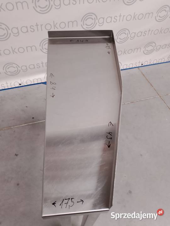 STÓŁ ROBOCZY ŚCIĘTY 84X34X175X85 Gastronomia Wrocław