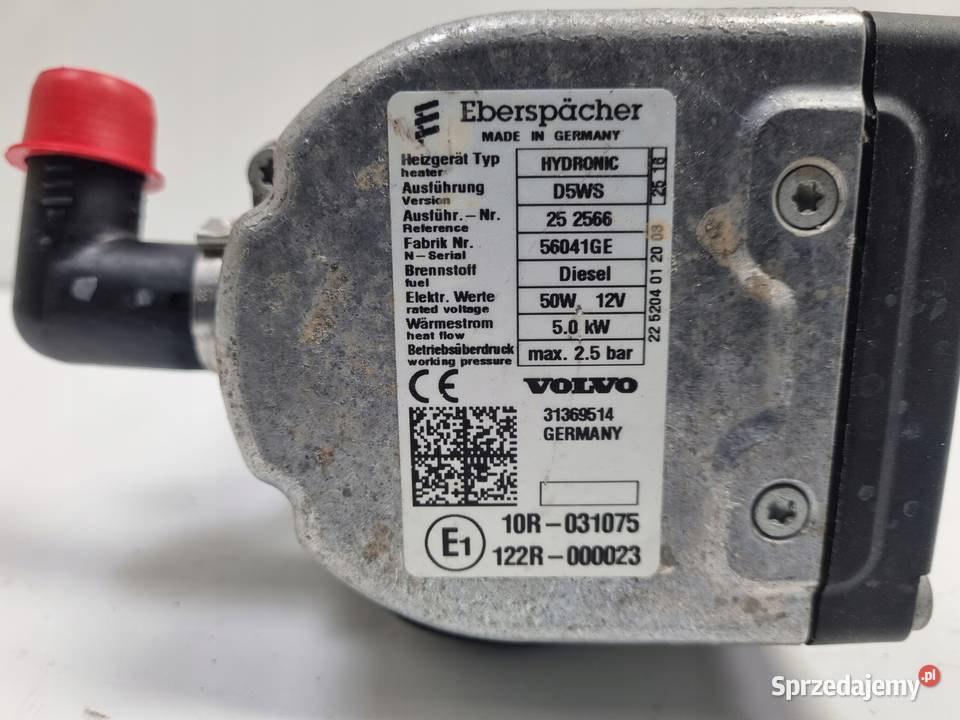 Volvo V40 II OGRZEWANIE POSTOJOWE Webasto lubelskie Chełm