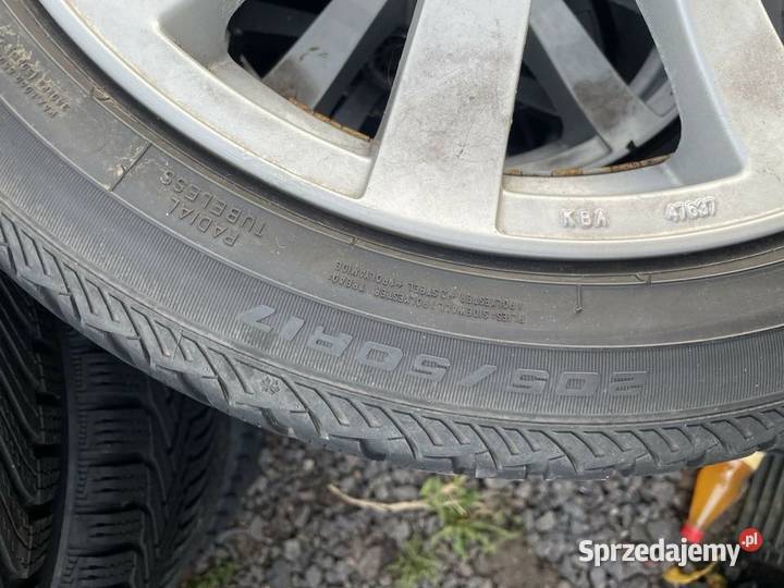 Koła zimowe VW 20550 R17 Frampol sprzedam