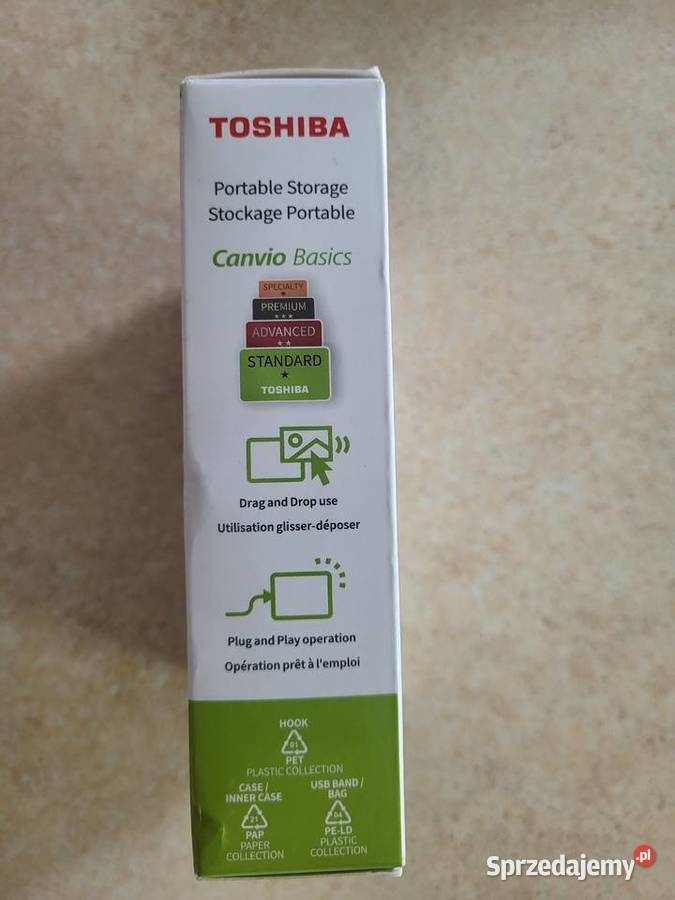 Zewnętrzny dysk twardy Toshiba Canvio Basics 2TB Żyrardów