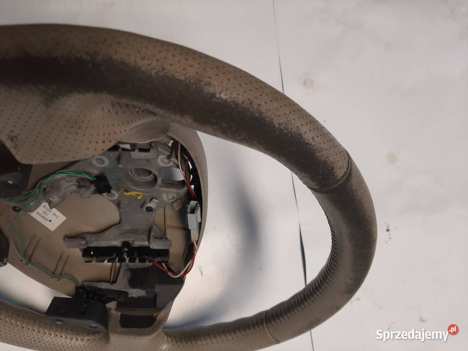 Renault Scenic II Megane II skórzana kierownica łódzkie Ksawerów