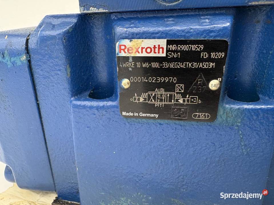 Rexroth 4WRKE 10 W6 100L 33 6EG24ETK31 A5D3M Warszawa