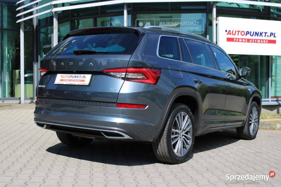 Skoda Kodiaq 2021r IWŁ ASO FV 23 AndroidCarPlay Chorzów sprzedam