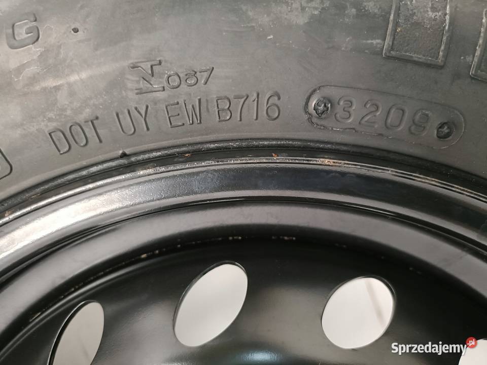 KOŁO DOJAZDOWE Fiat Panda 13580 B13 R13 4x98 Chełm