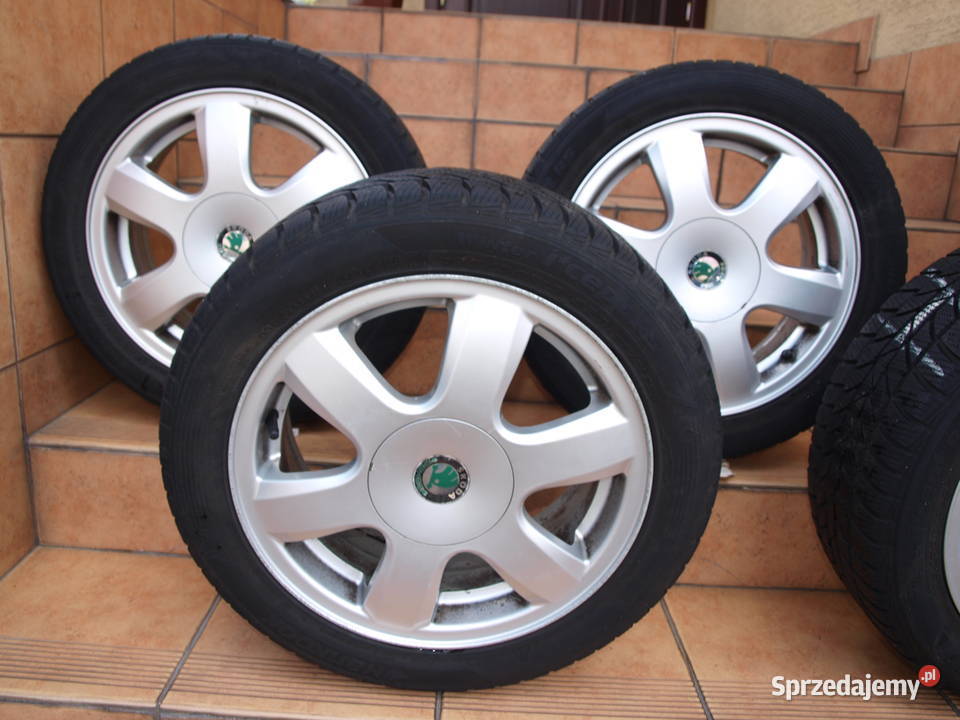 Skoda koła zimowe 15 alufelgi 5 x 100 Kalisz