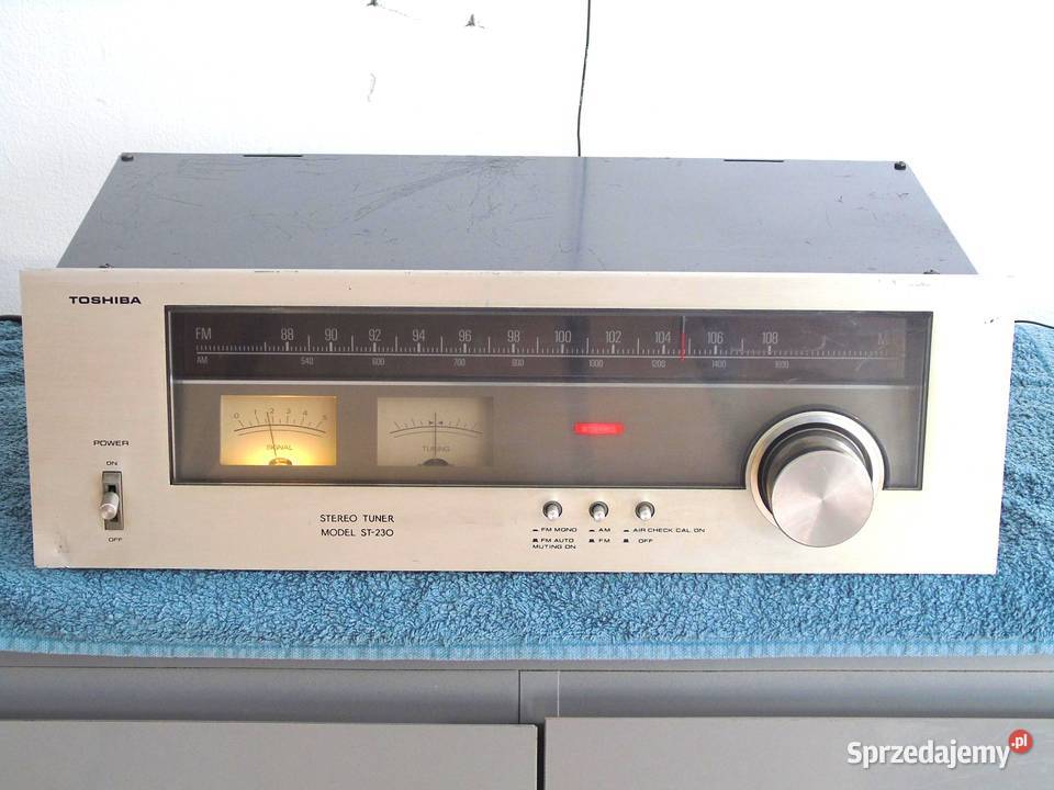 Tuner radiowy Toshiba ST230 sprawny Vintage Jasło