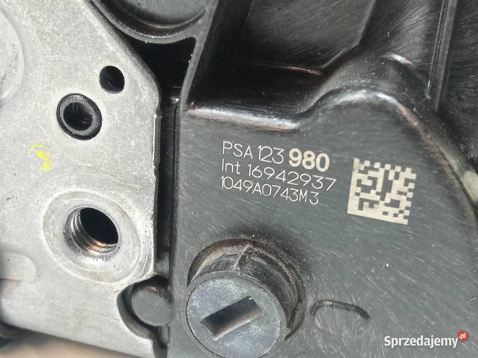 ZAMEK DRZWI PRAWY PRZÓD PSA123980 Citroen C3 III Zamki, wkładki i kluczyki