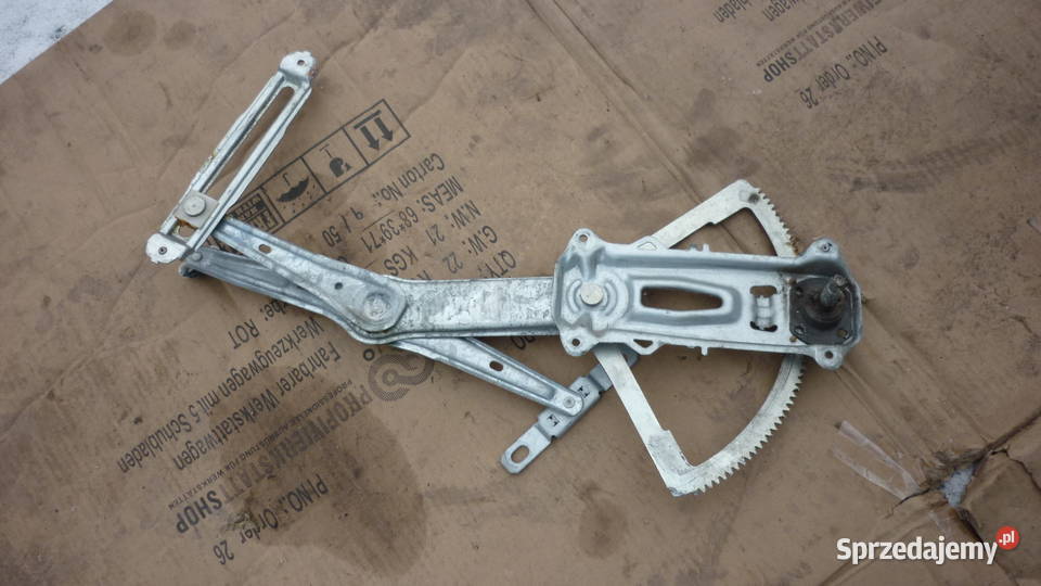 Mechanizm podnośnik szyby Opel Corsa C 09113359 Karoseria Kiszkowo