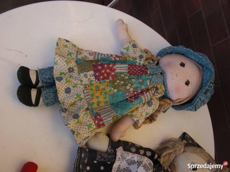 dwie stare szmaciane lalki Gorzów Wielkopolski