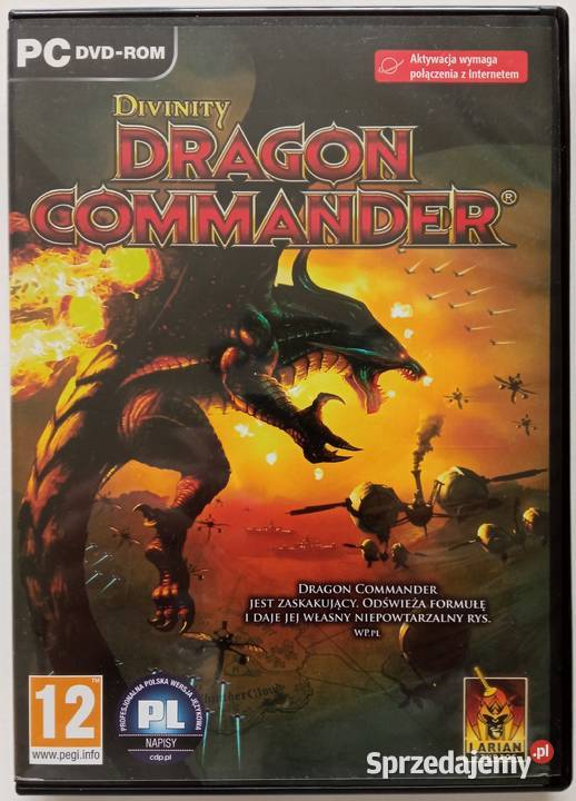 Divinity Dragon Commander PC DVD napisy łódzkie Łódź sprzedam
