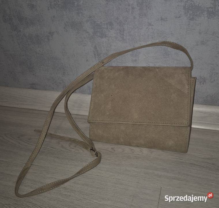 Torebka damska beżowa camel Łódź sprzedam