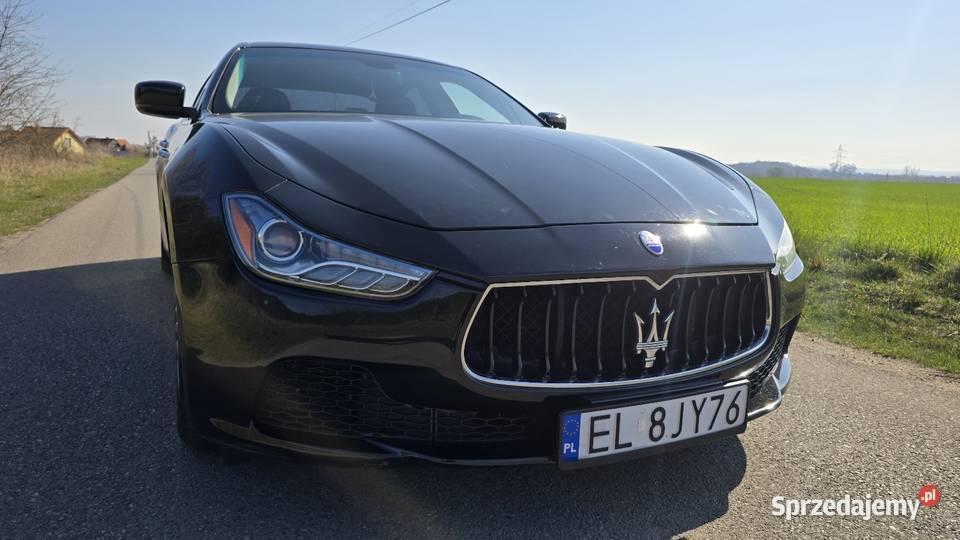 MASERATI GHIBLI S 4X4 30 V6 410 KONI nieuszkodzony Gliwice