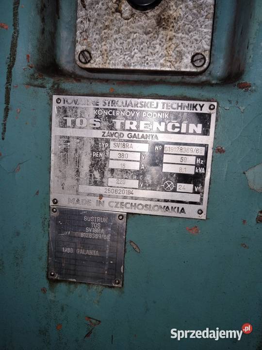 Tokarka Tos Trencin SV18RA Bielawa