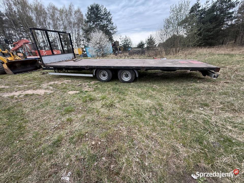 Przyczepa zamiana pod przyczepę pod minikoparke