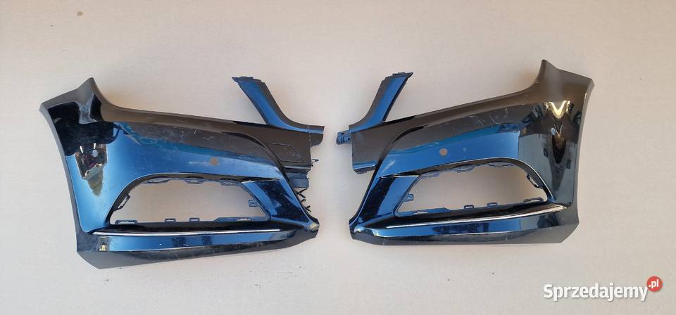 MERCEDES CKLASA W204 CHROM ZDERZAKA PRZÓD PRAWY